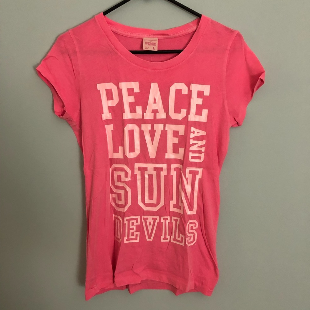 Peace love sun devils t-shirt from VS PINK
